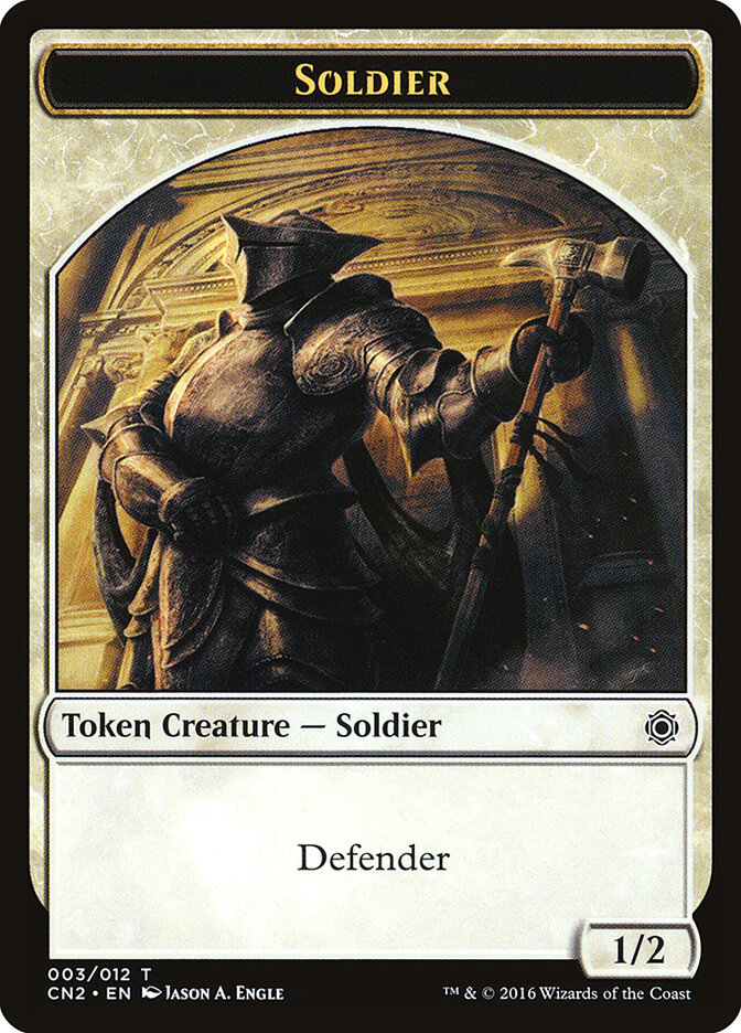 Soldier card front