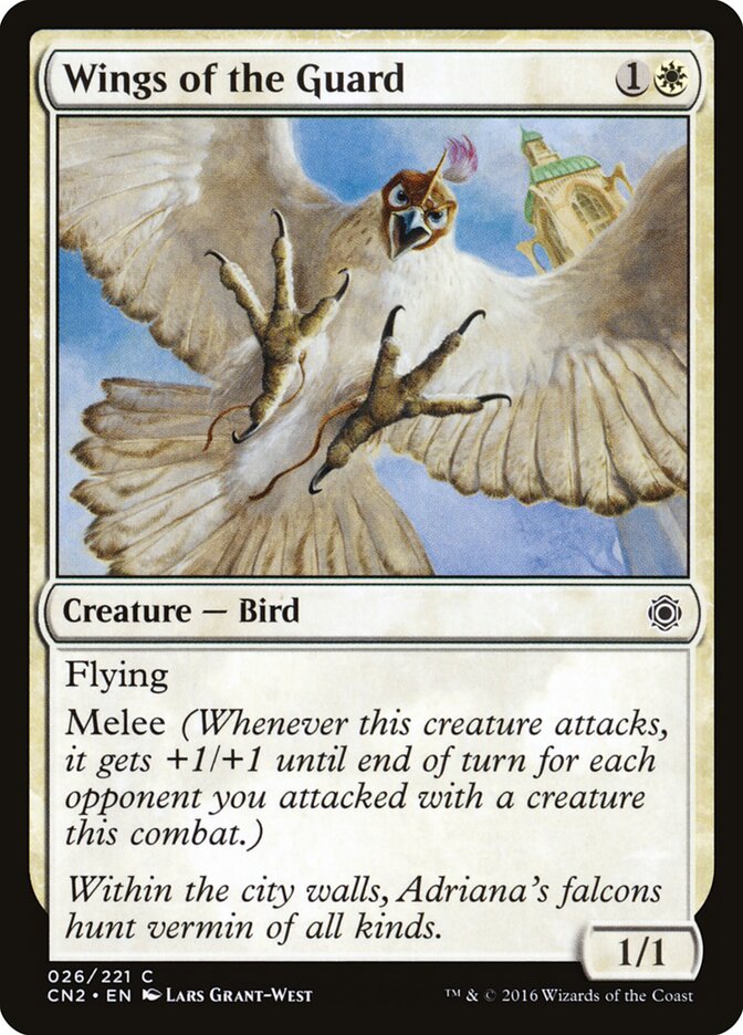 Wings of the Guard card front