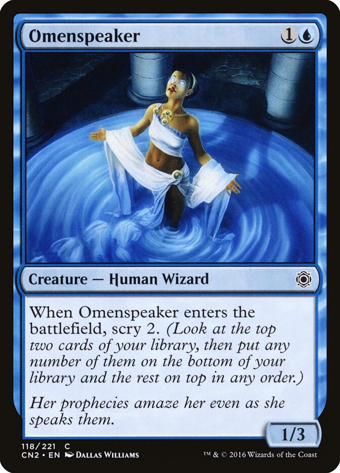Omenspeaker card front