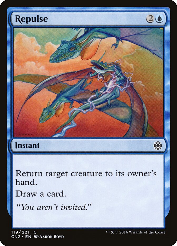 Repulse card front