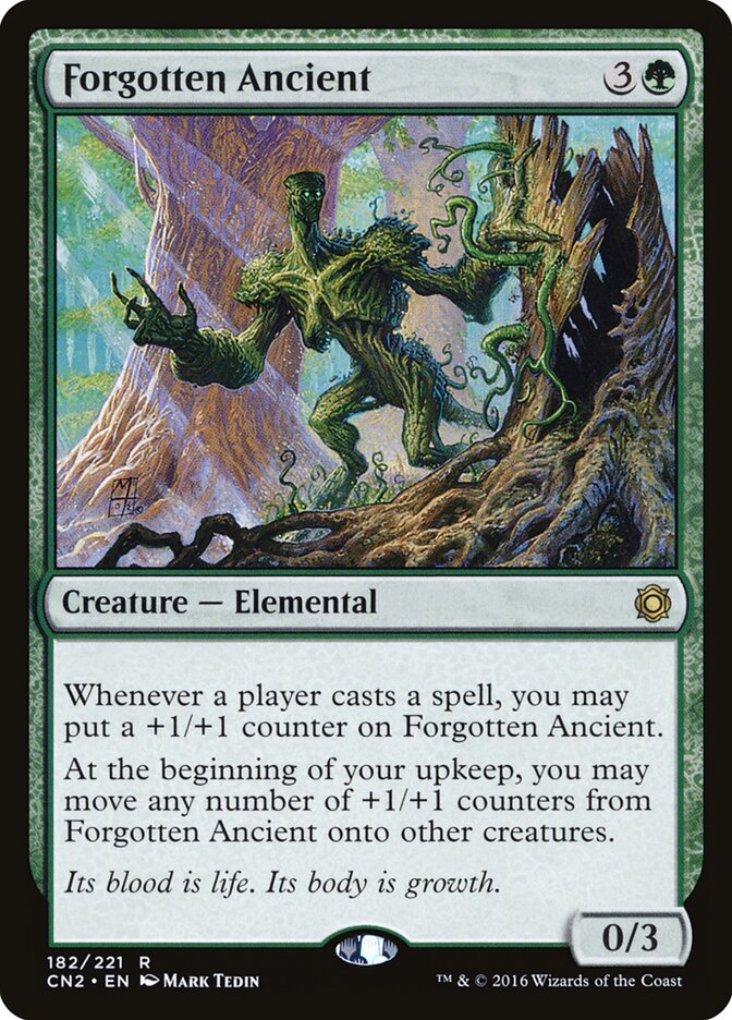 Forgotten Ancient card front