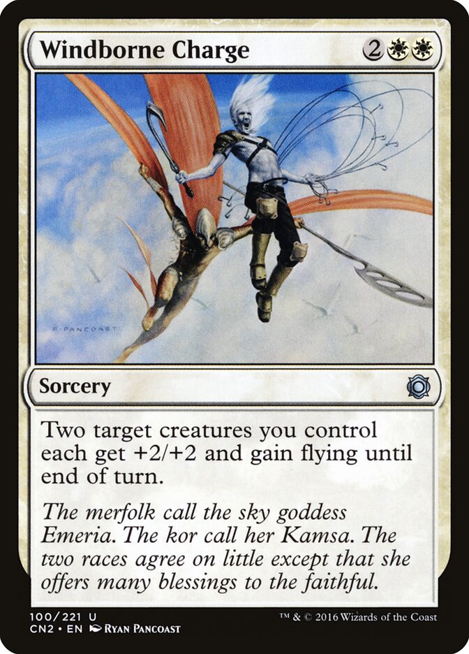 Windborne Charge card front