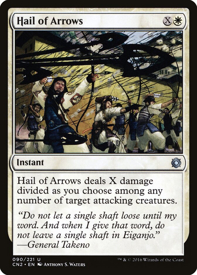 Hail of Arrows card front