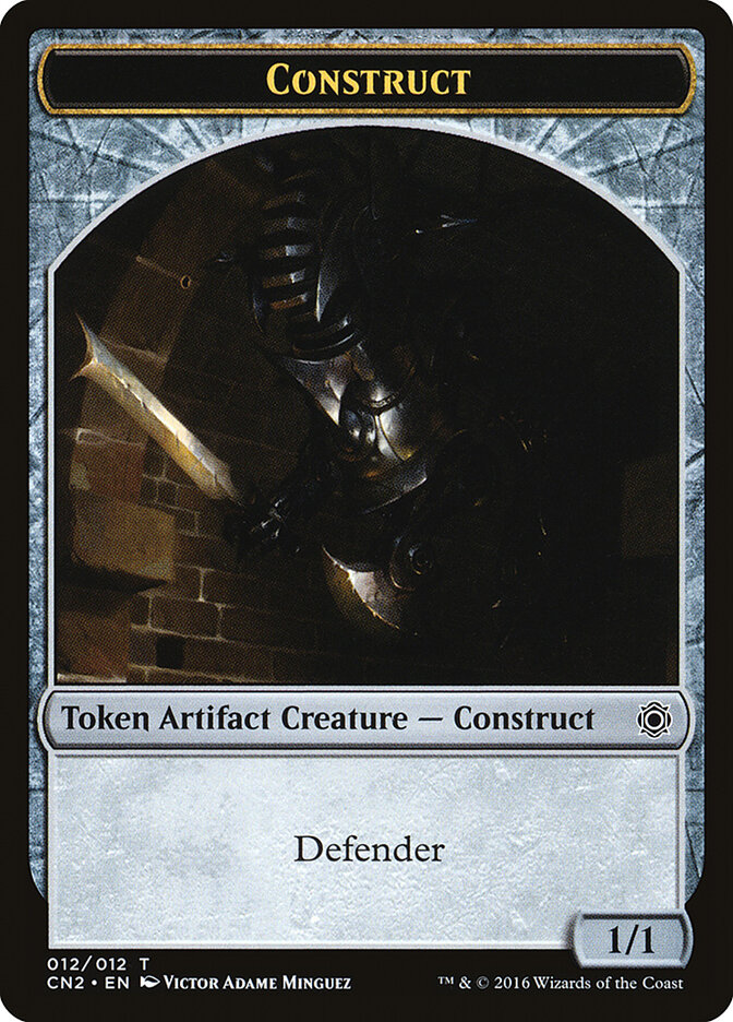 Construct card front