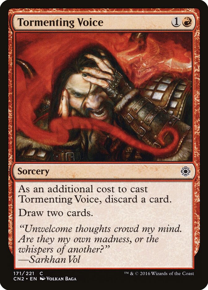 Tormenting Voice card front