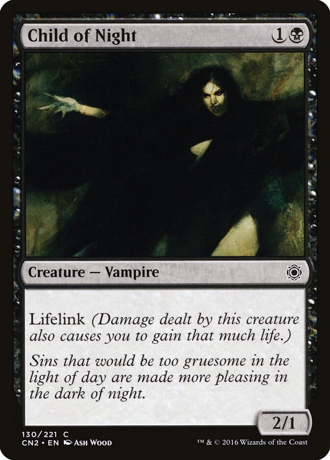 Child of Night card front