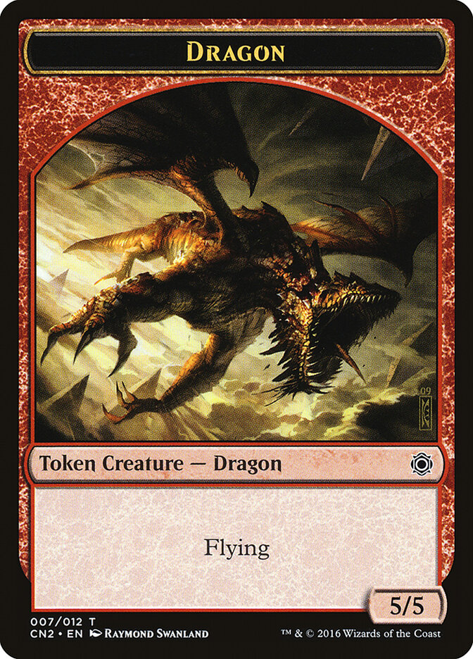 Dragon card front