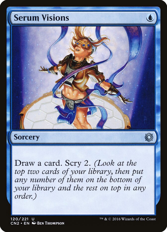 Serum Visions card front