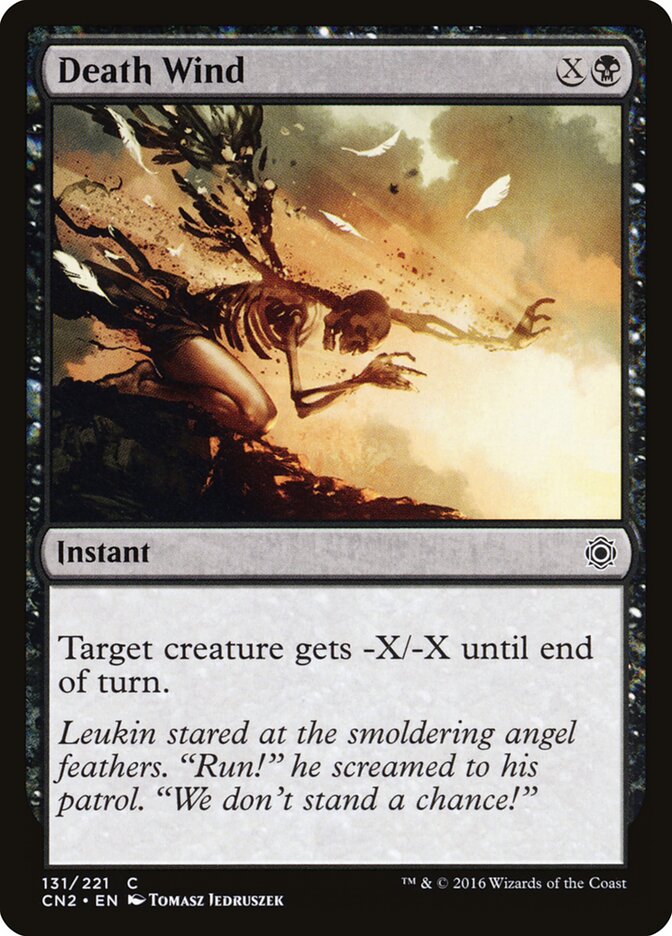 Death Wind card front