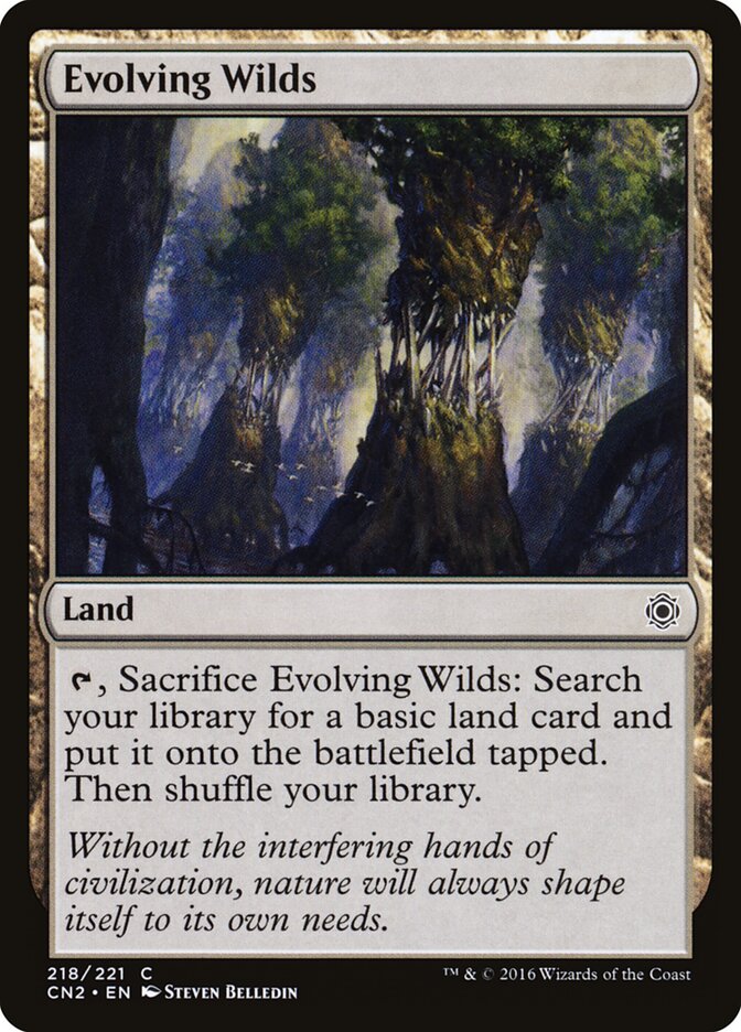 Evolving Wilds card front