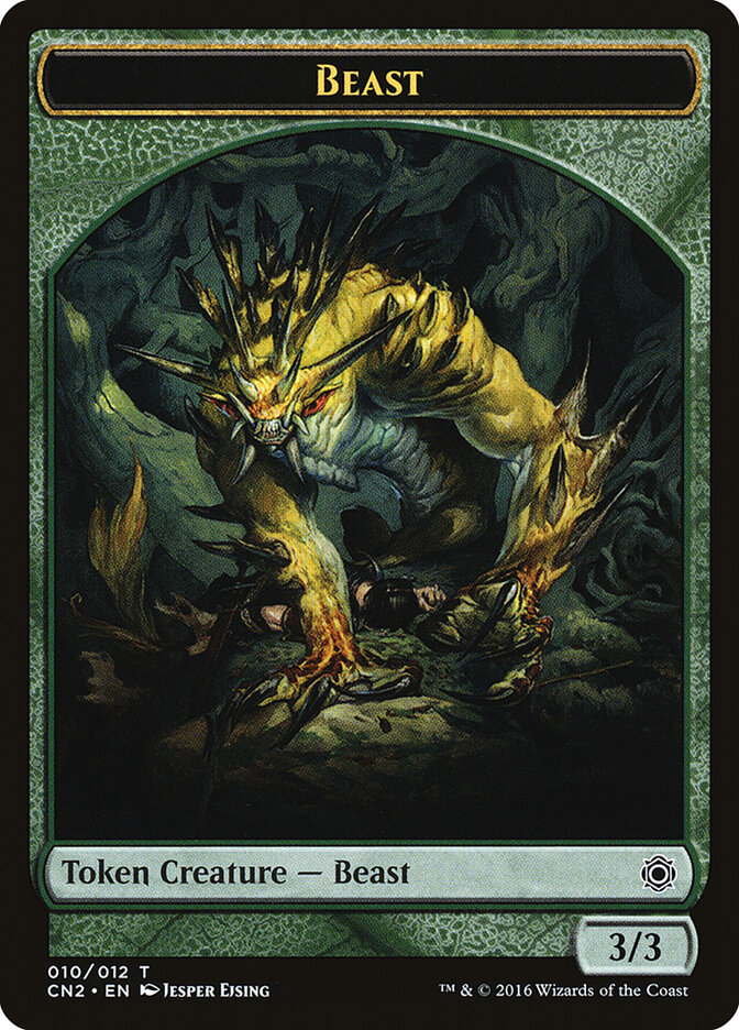 Beast card front