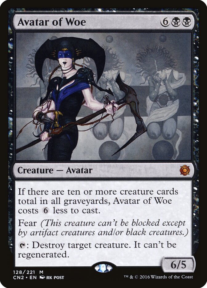Avatar of Woe card front