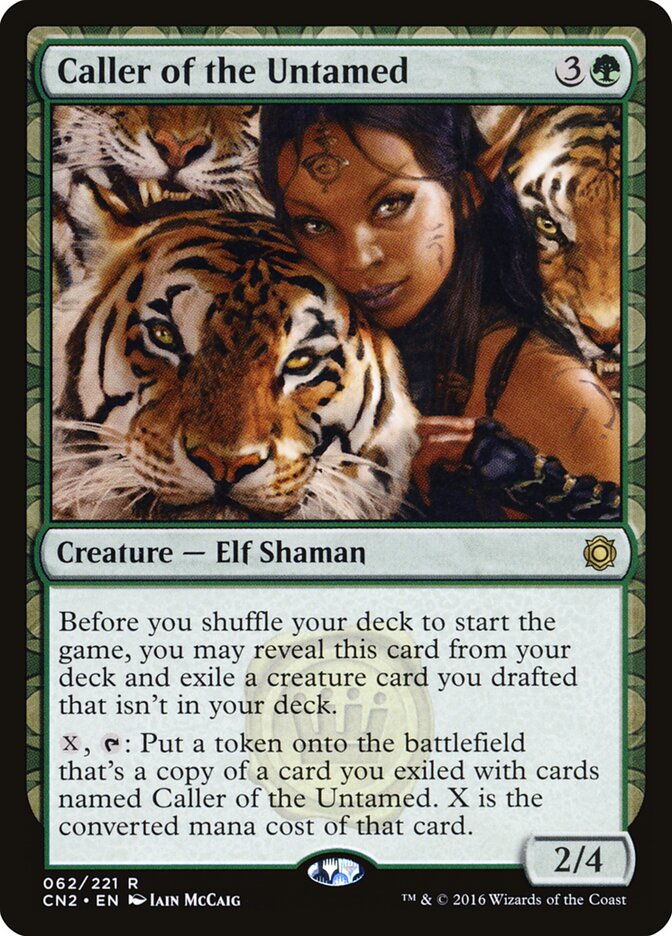 Caller of the Untamed card front