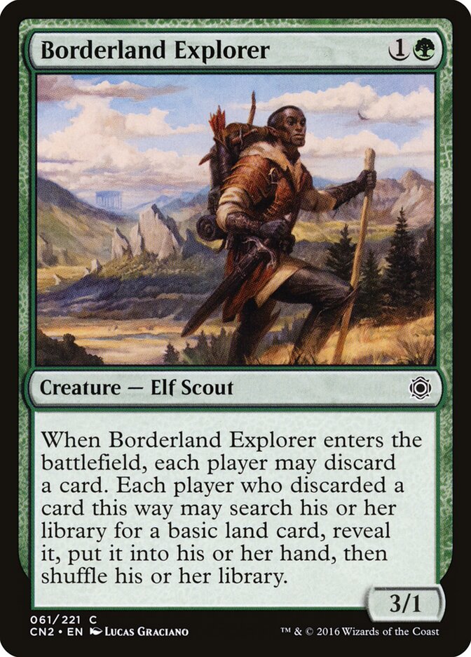 Borderland Explorer card front