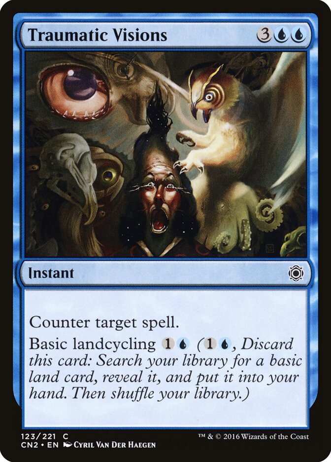 Traumatic Visions card front
