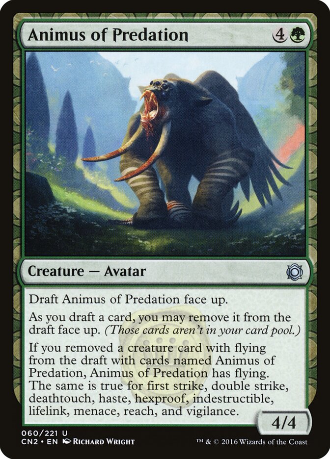 Animus of Predation card front