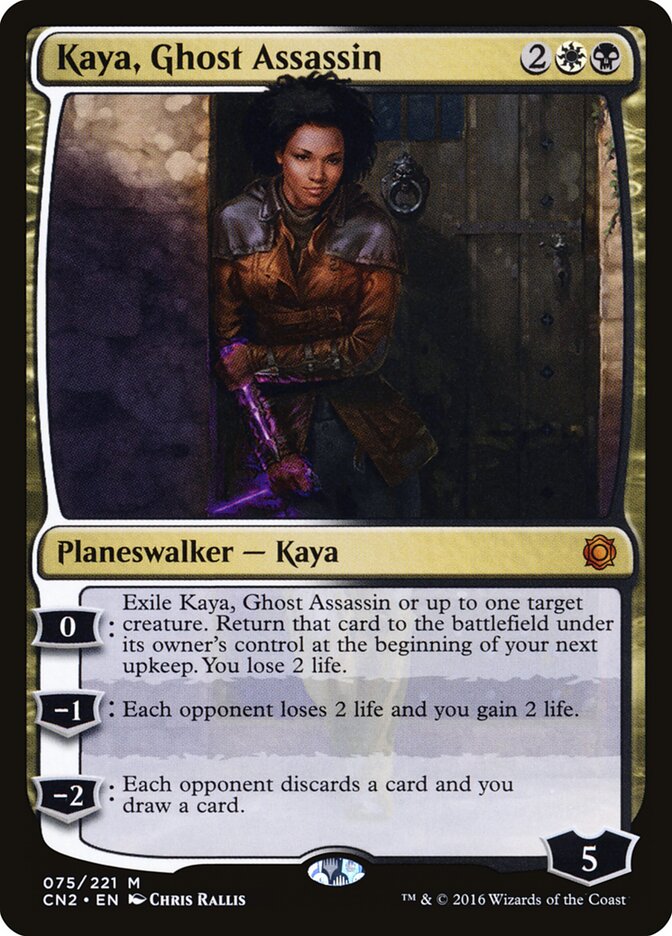 Kaya, Ghost Assassin card front