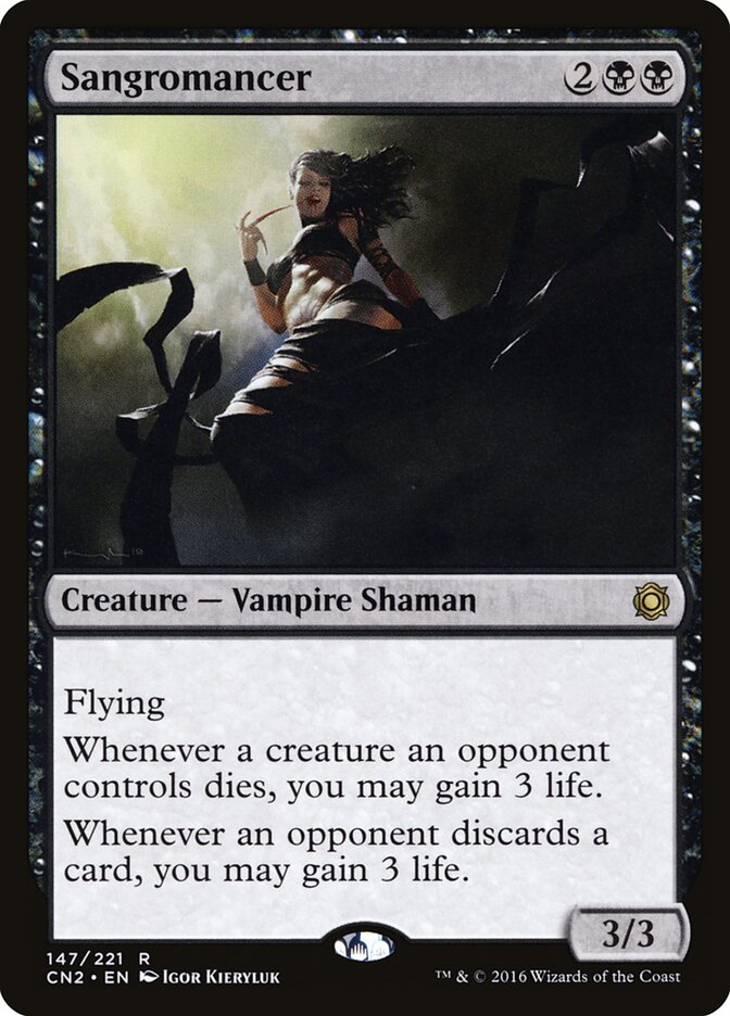 Sangromancer card front