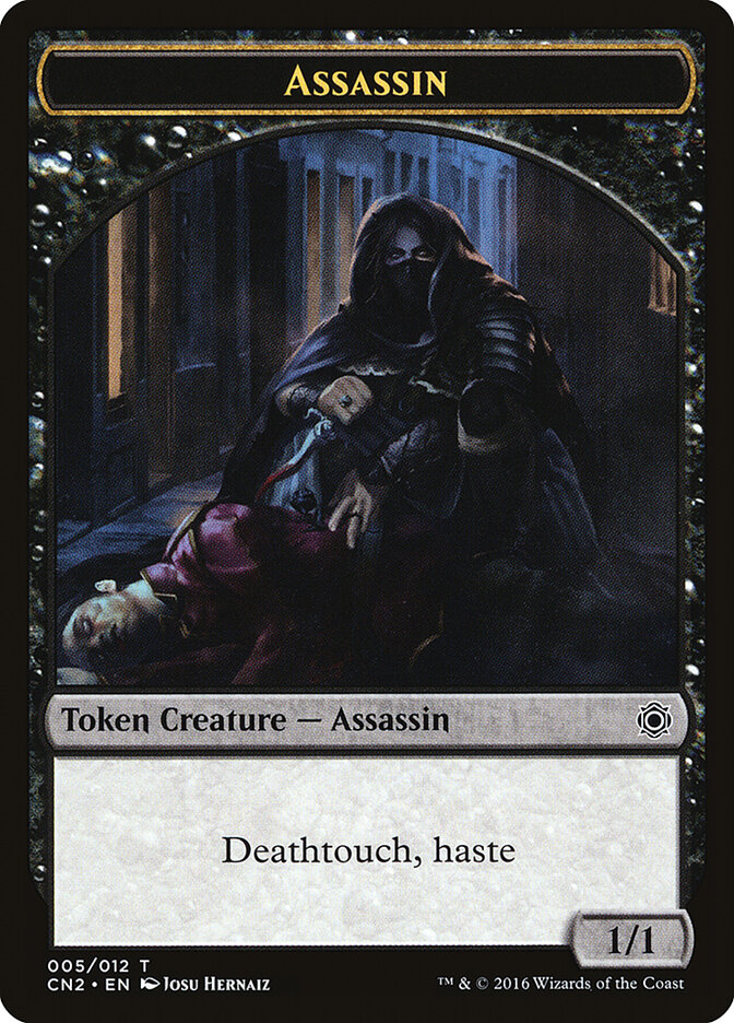 Assassin card front