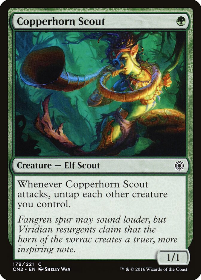 Copperhorn Scout card front