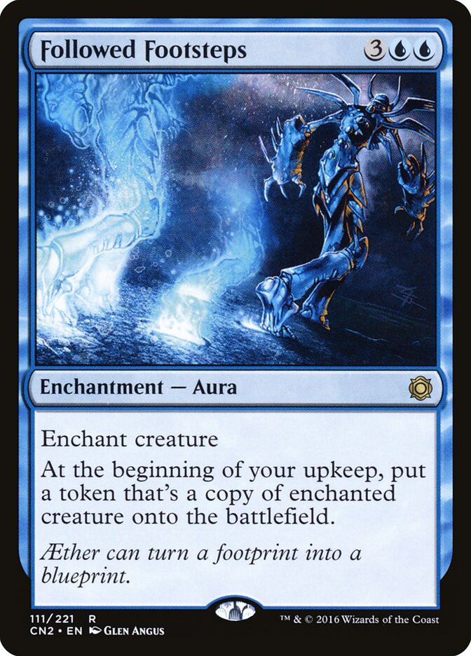 Followed Footsteps card front