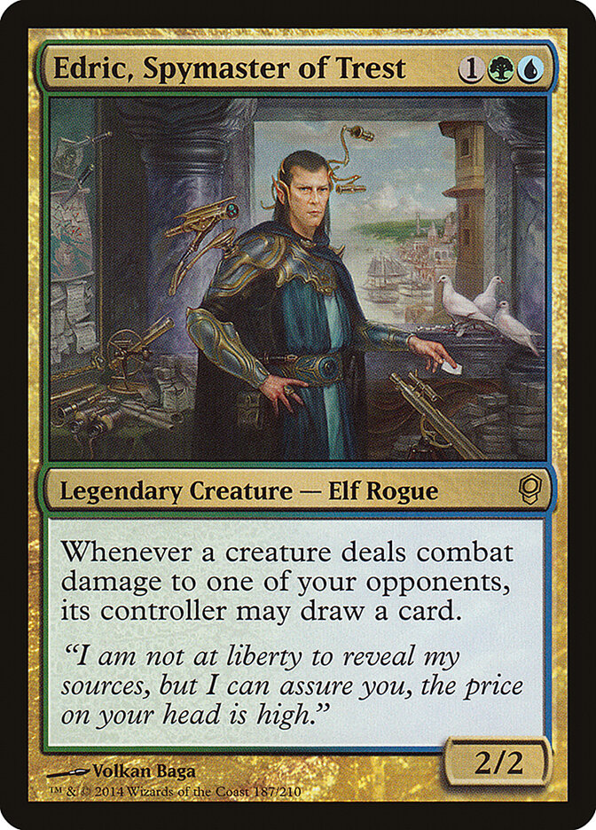 Edric, Spymaster of Trest card front