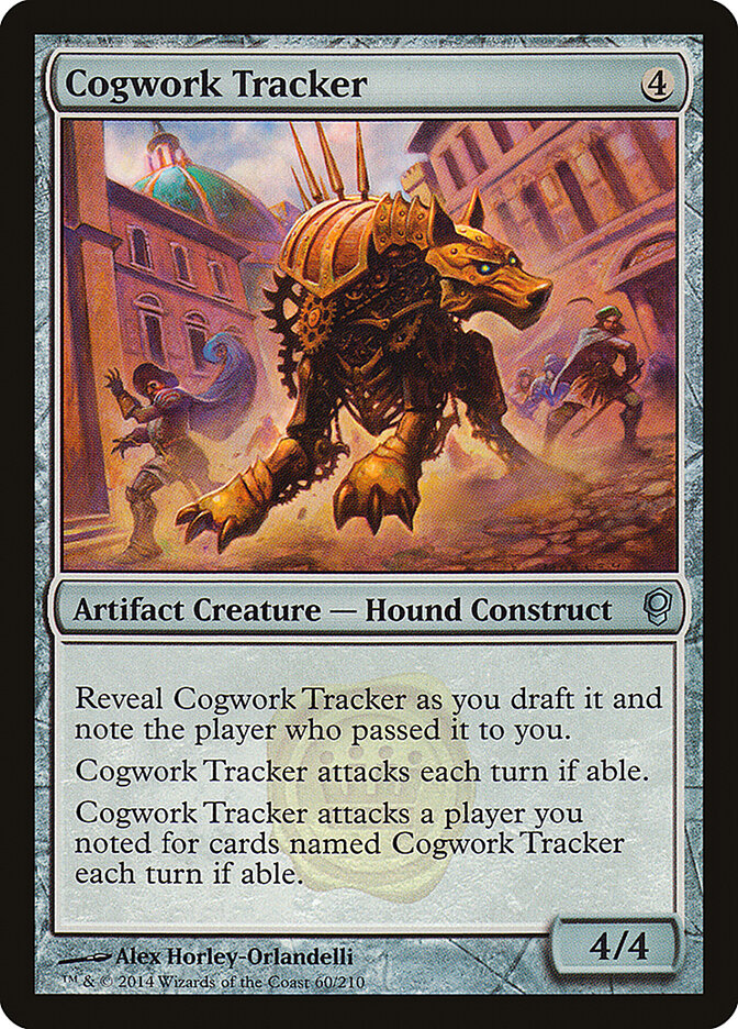 Cogwork Tracker card front