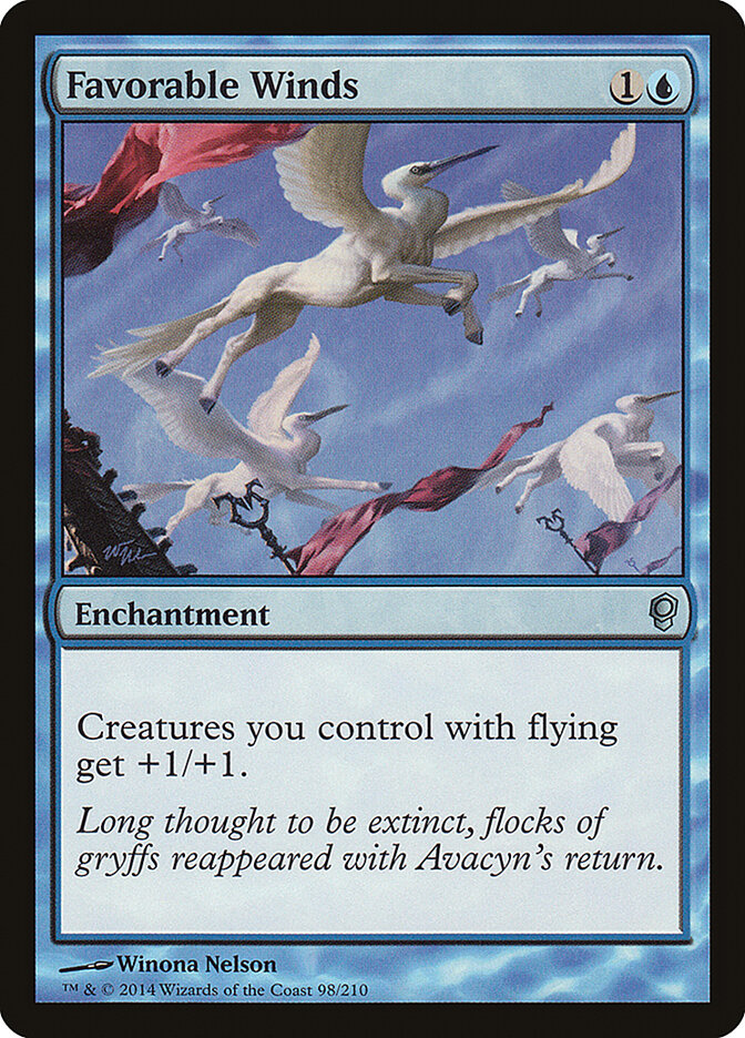 Favorable Winds card front