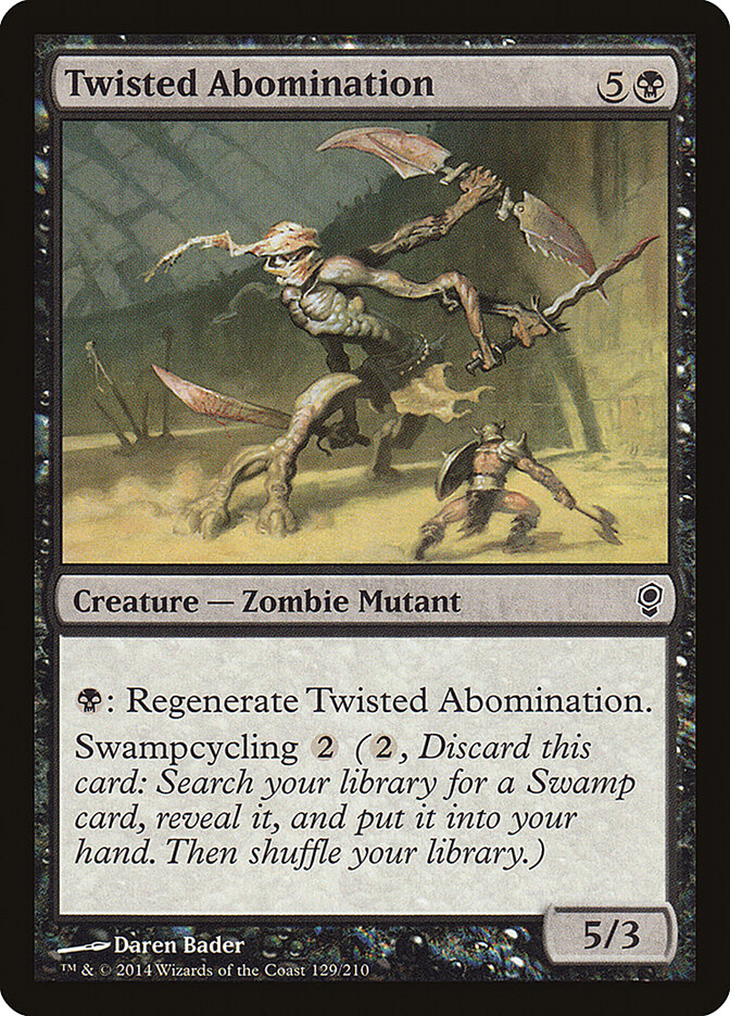 Twisted Abomination card front