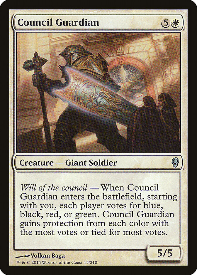 Council Guardian card front