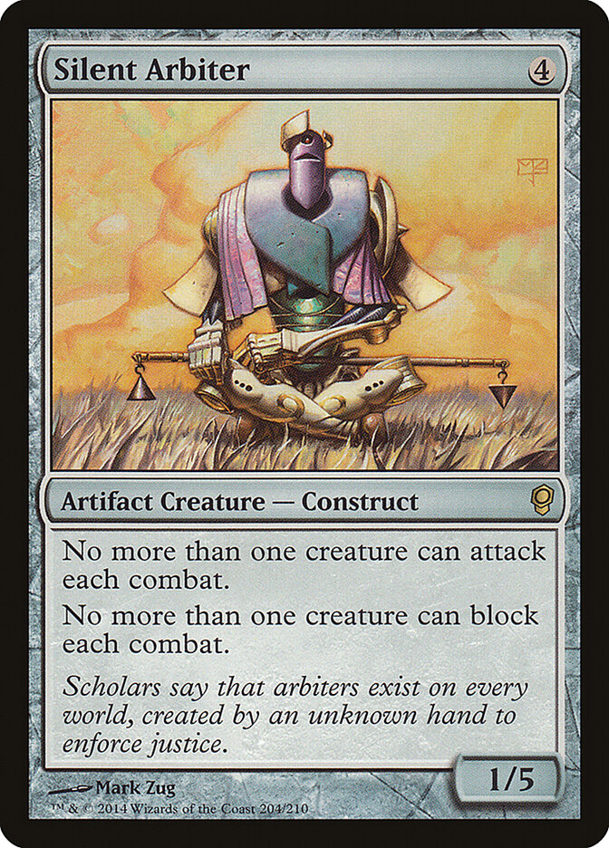 Silent Arbiter card front