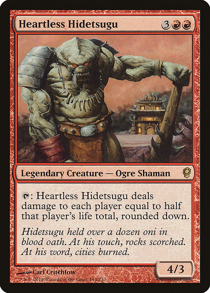 Heartless Hidetsugu card front