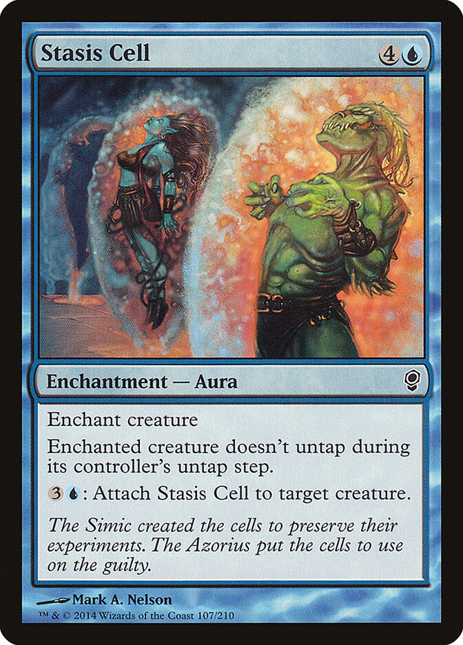 Stasis Cell card front