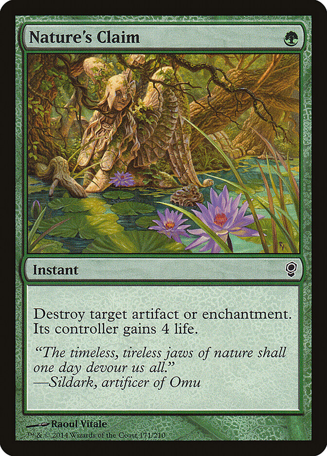 Nature's Claim card front
