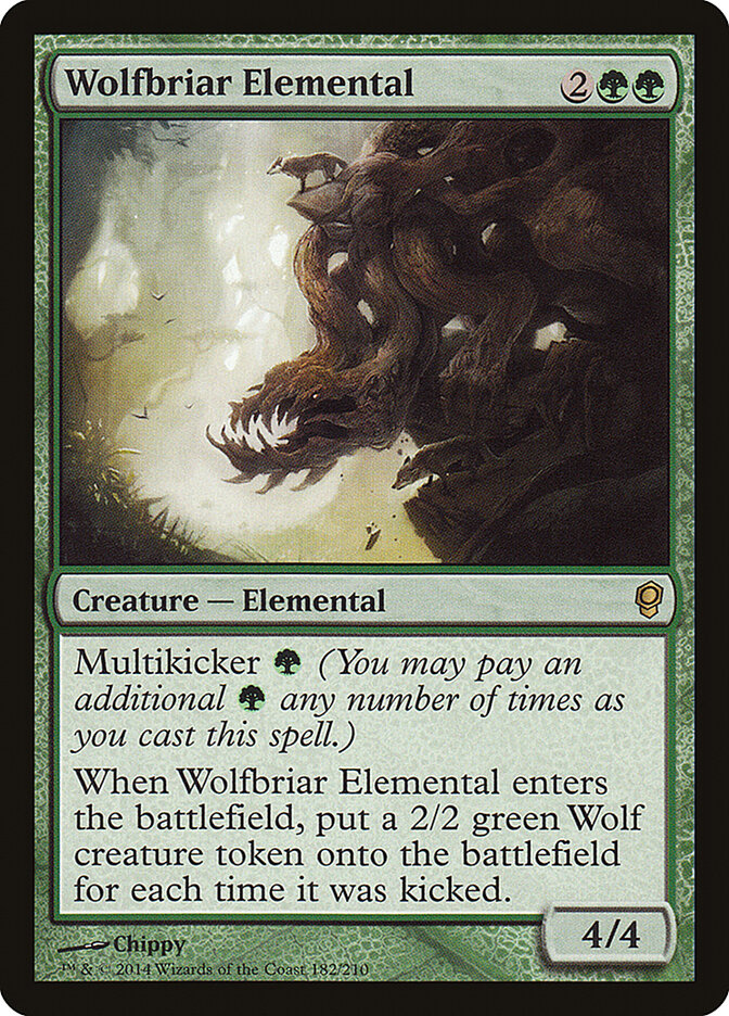 Wolfbriar Elemental card front