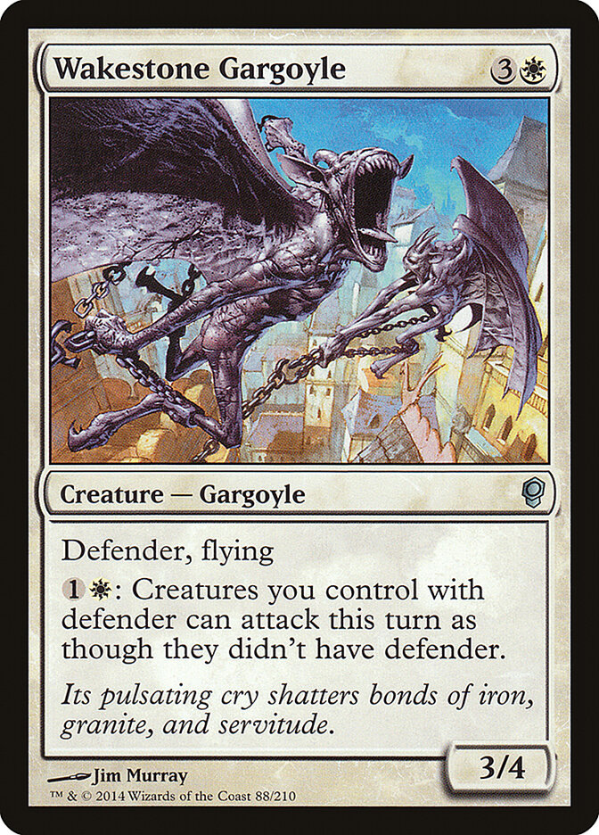 Wakestone Gargoyle card front