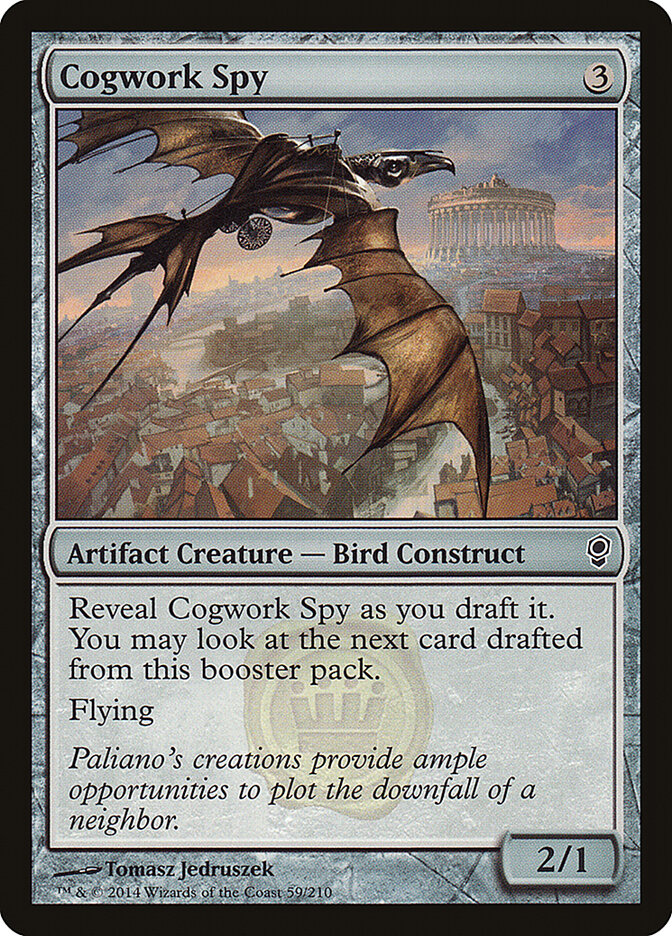 Cogwork Spy card front