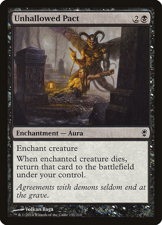 Unhallowed Pact card front