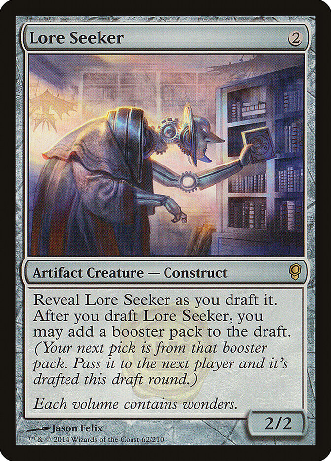 Lore Seeker card front