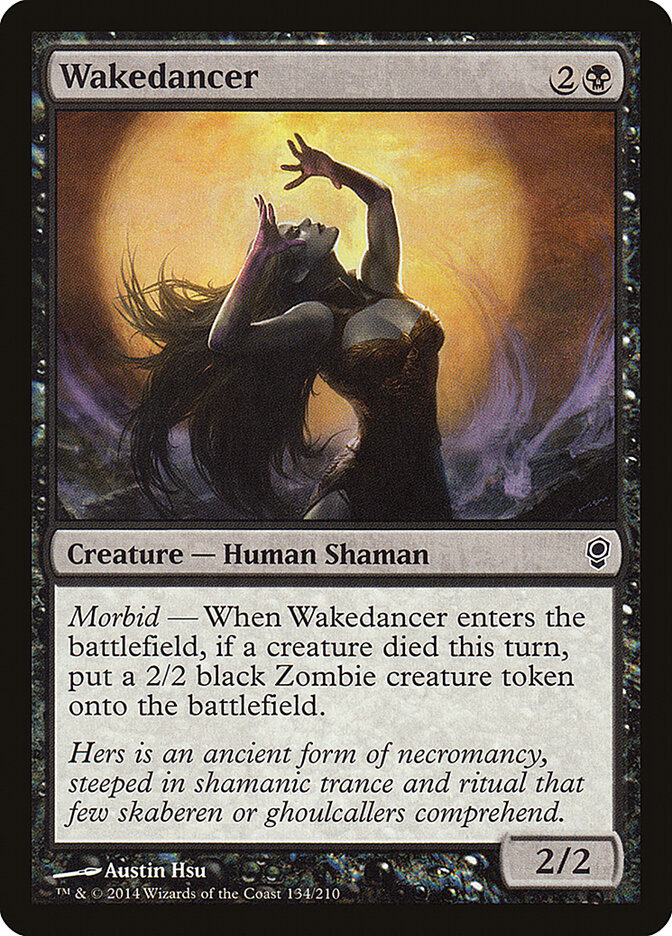 Wakedancer card front