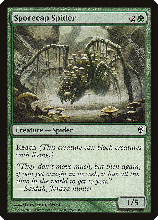 Sporecap Spider card front