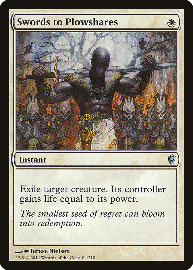 Swords to Plowshares card front