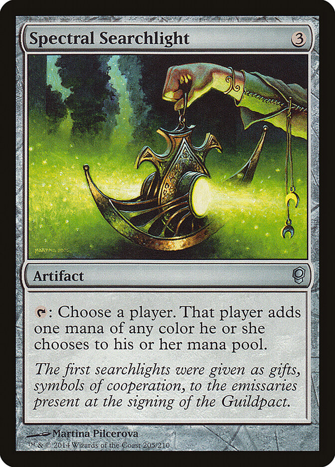 Spectral Searchlight card front