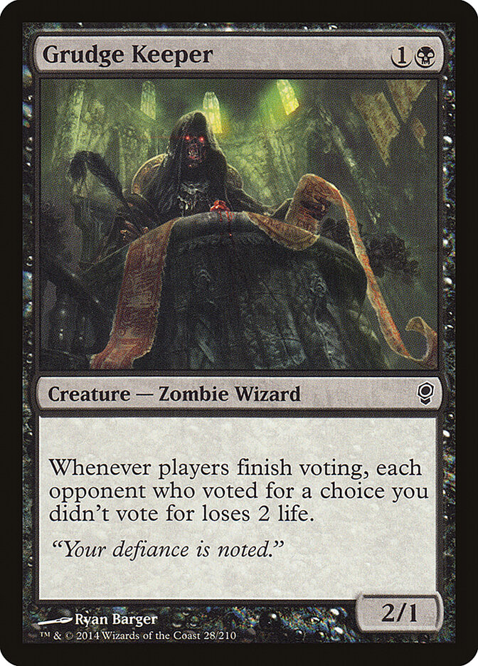 Grudge Keeper card front