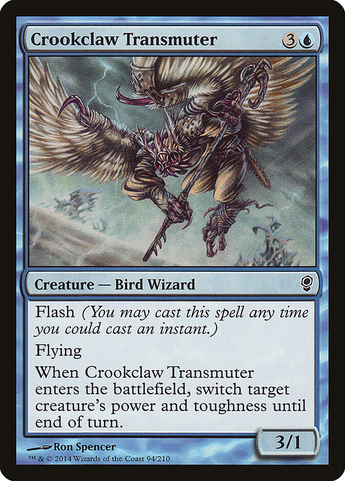 Crookclaw Transmuter card front