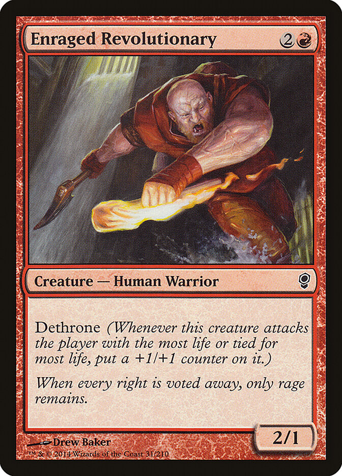 Enraged Revolutionary card front