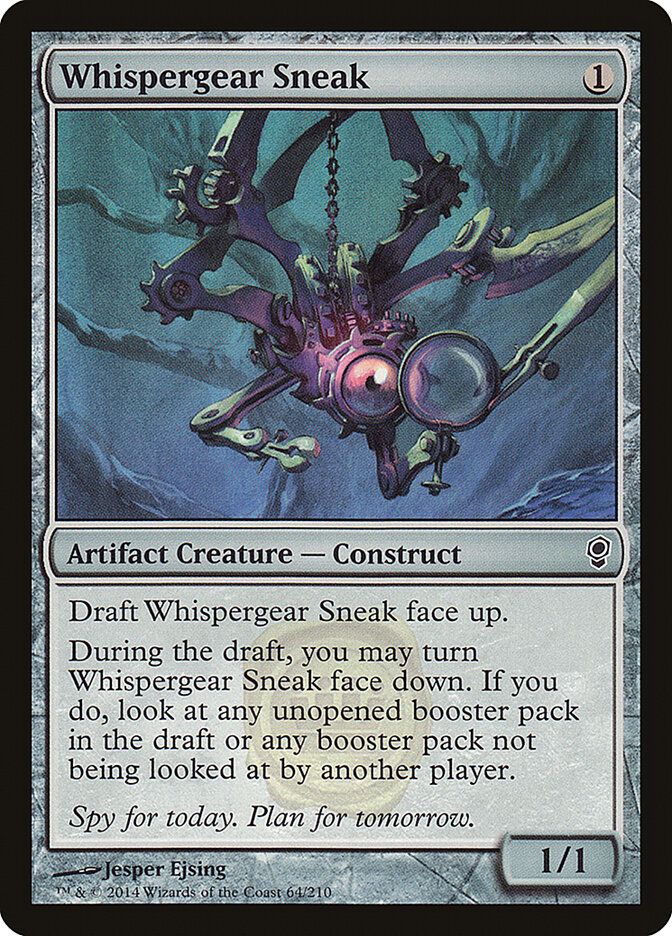 Whispergear Sneak card front