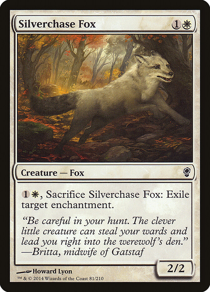 Silverchase Fox card front