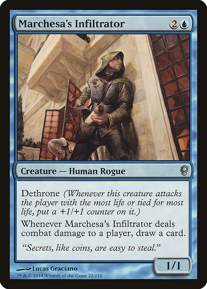Marchesa's Infiltrator card front