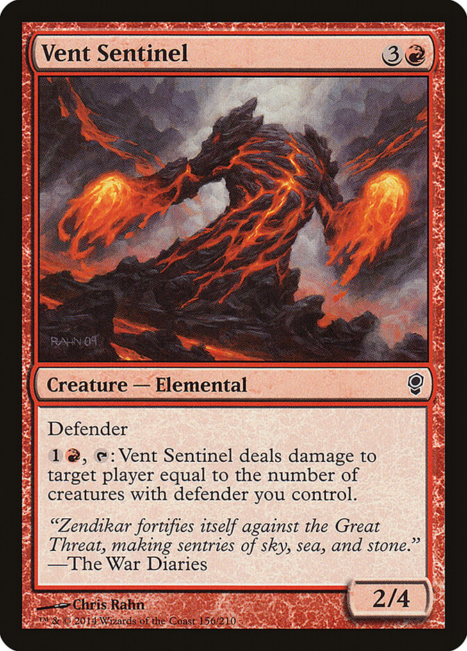 Vent Sentinel card front